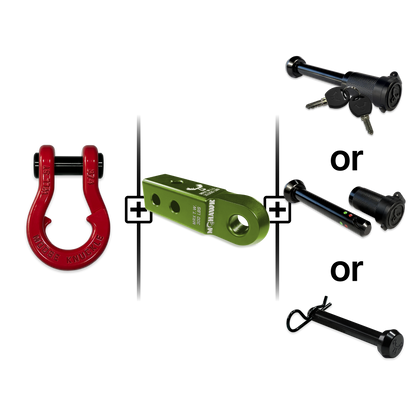 Jowl® Split Shackle® 3/4 Mohawk Receiver 2.0 Hitch Pin Bundle