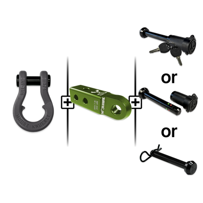Jowl® Split Shackle® 3/4 Mohawk Receiver 2.0 Hitch Pin Bundle