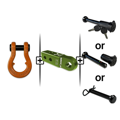 Jowl® Split Shackle® 3/4 Mohawk Receiver 2.0 Hitch Pin Bundle