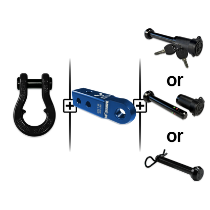 Jowl® Split Shackle® 3/4 Mohawk Receiver 2.0 Hitch Pin Bundle