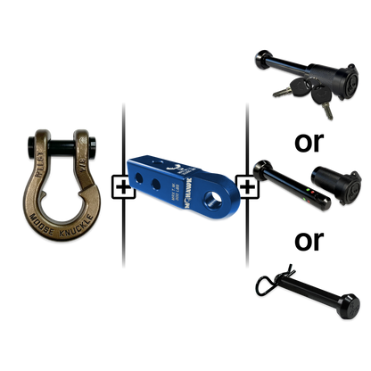 Jowl® Split Shackle® 3/4 Mohawk Receiver 2.0 Hitch Pin Bundle