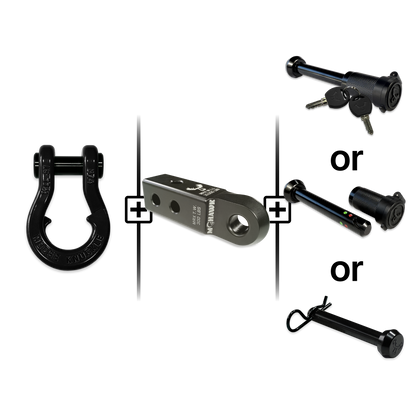 Jowl® Split Shackle® 3/4 Mohawk Receiver 2.0 Hitch Pin Bundle