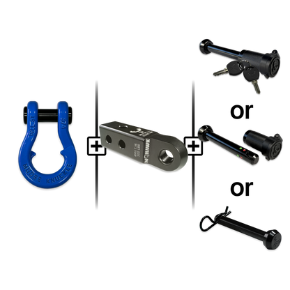 Jowl® Split Shackle® 3/4 Mohawk Receiver 2.0 Hitch Pin Bundle