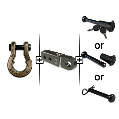 Jowl® Split Shackle® 3/4 Mohawk Receiver 2.0 Hitch Pin Bundle