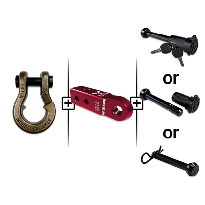 Jowl® Split Shackle® 3/4 Mohawk Receiver 2.0 Hitch Pin Bundle