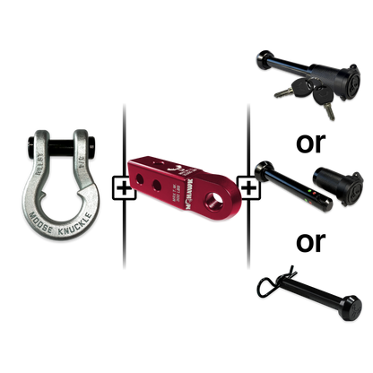 Jowl® Split Shackle® 3/4 Mohawk Receiver 2.0 Hitch Pin Bundle