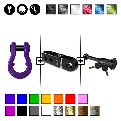 Jowl® 3/4 Split Shackle® Mohawk 2.0 Receiver and Hitch Pin Bundle
