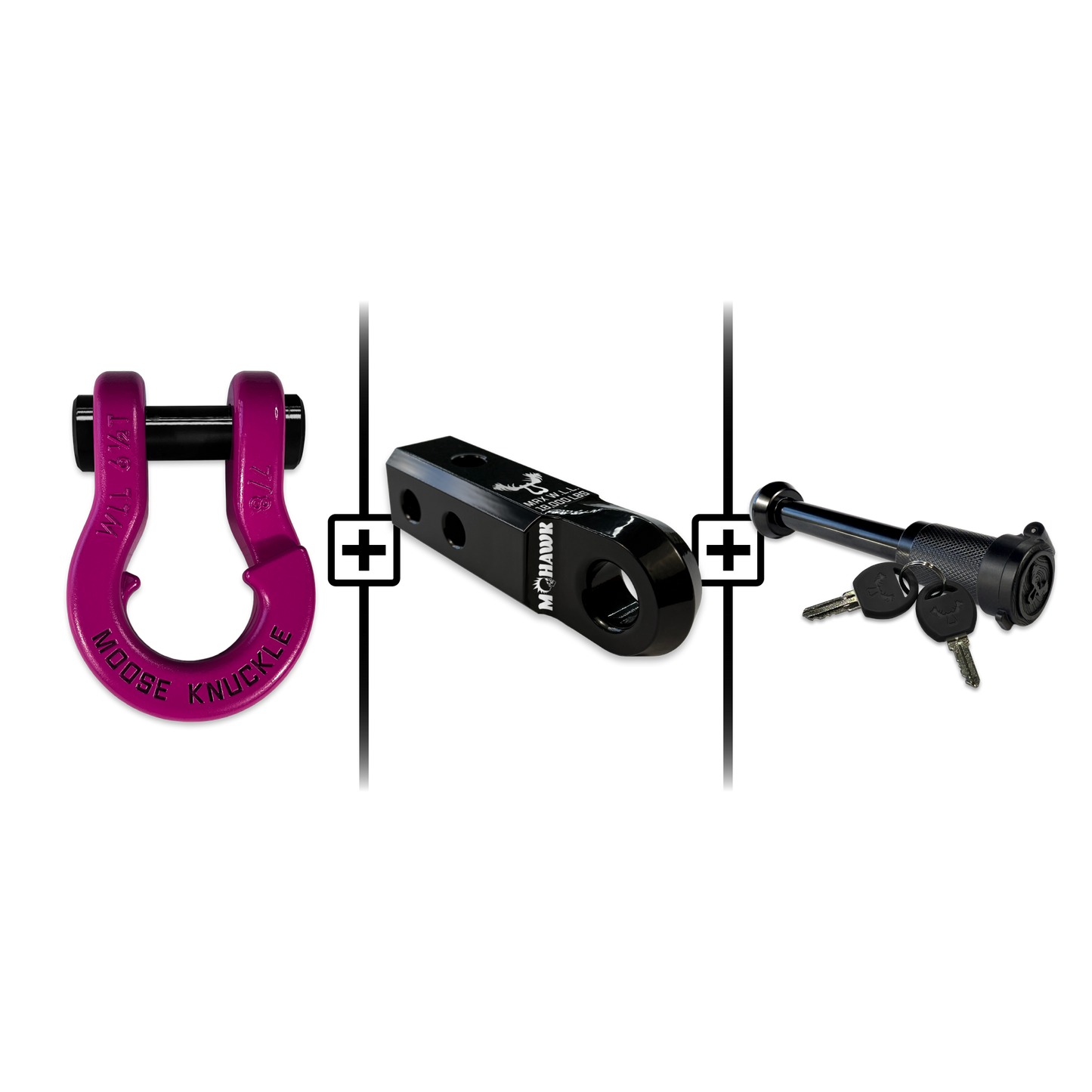 Jowl® Split Shackle® 7/8 Mohawk Receiver 2.0 x 7/8 Hitch Pin Bundle