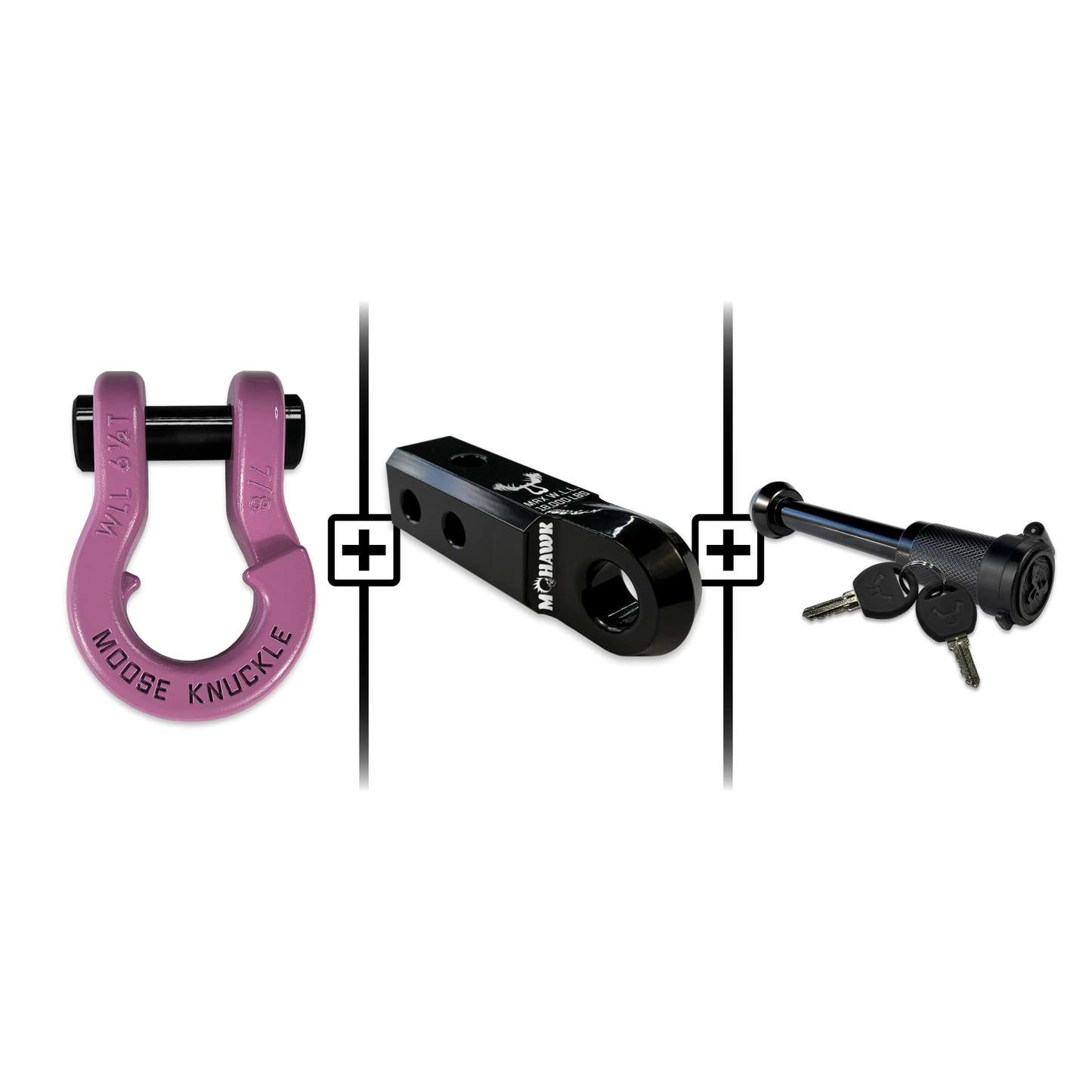 Jowl® Split Shackle® 7/8 Mohawk Receiver 2.0 x 7/8 Hitch Pin Bundle