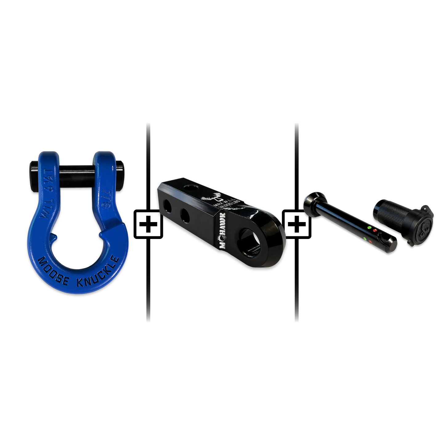 Jowl® Split Shackle® 7/8 Mohawk Receiver 2.0 x 7/8 Hitch Pin Bundle
