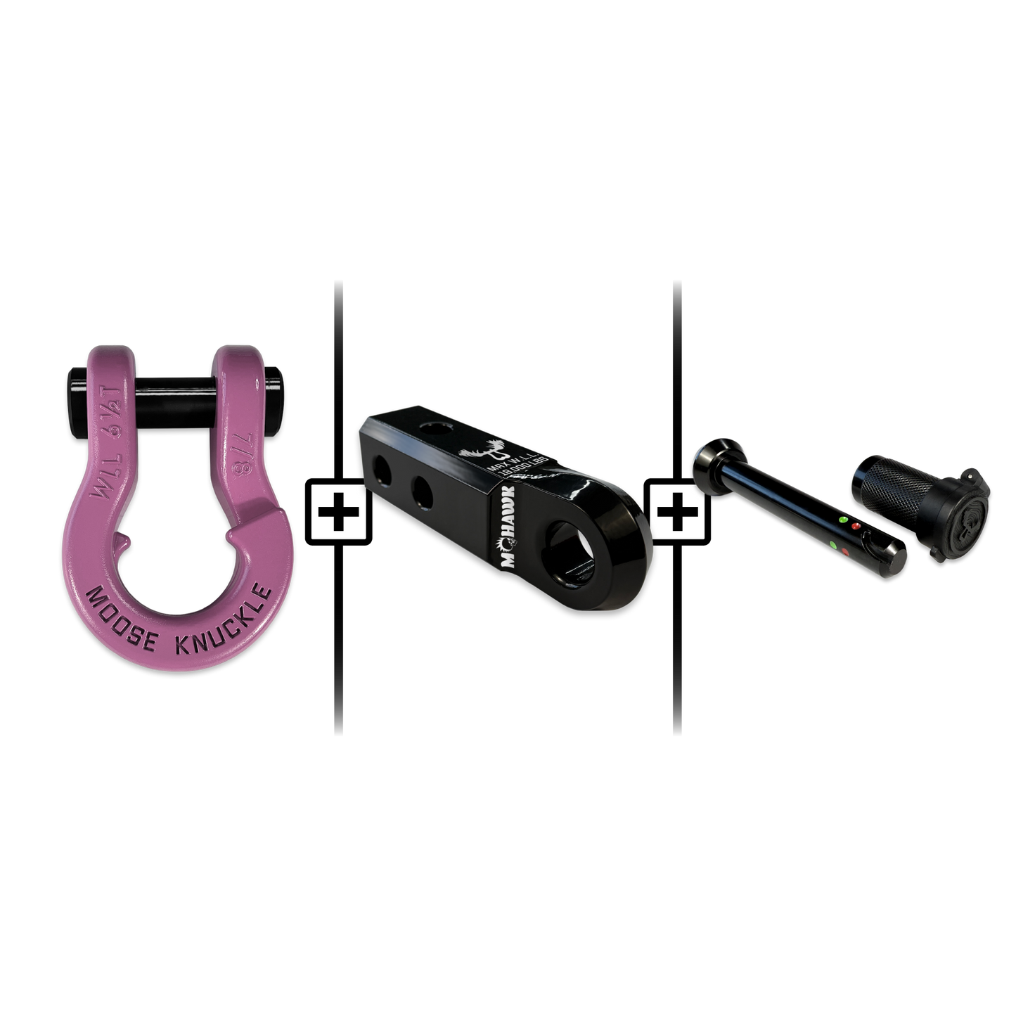 Jowl® Split Shackle® 7/8 Mohawk Receiver 2.0 x 7/8 Hitch Pin Bundle