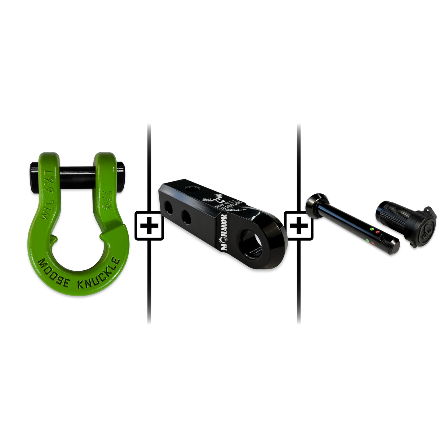 Jowl® Split Shackle® 7/8 Mohawk Receiver 2.0 x 7/8 Hitch Pin Bundle