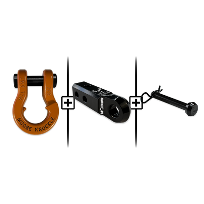 Jowl® Split Shackle® 7/8 Mohawk Receiver 2.0 x 7/8 Hitch Pin Bundle