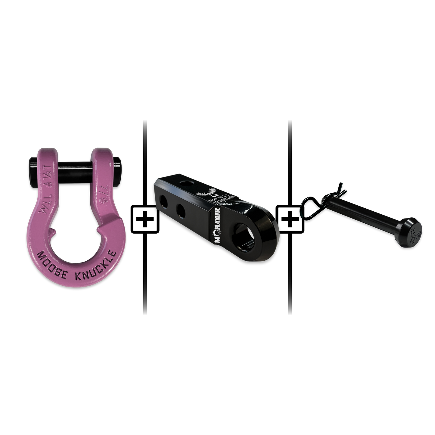 Jowl® Split Shackle® 7/8 Mohawk Receiver 2.0 x 7/8 Hitch Pin Bundle