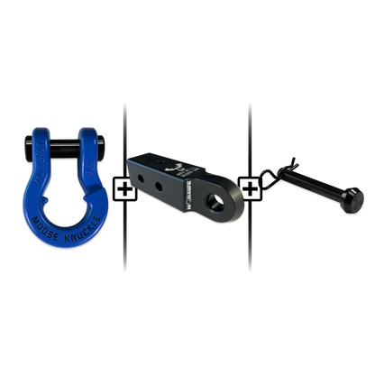 Jowl® 7/8 Split Shackle® Mohawk 2.5 x 7/8 Receiver and Hitch Pin Bundle