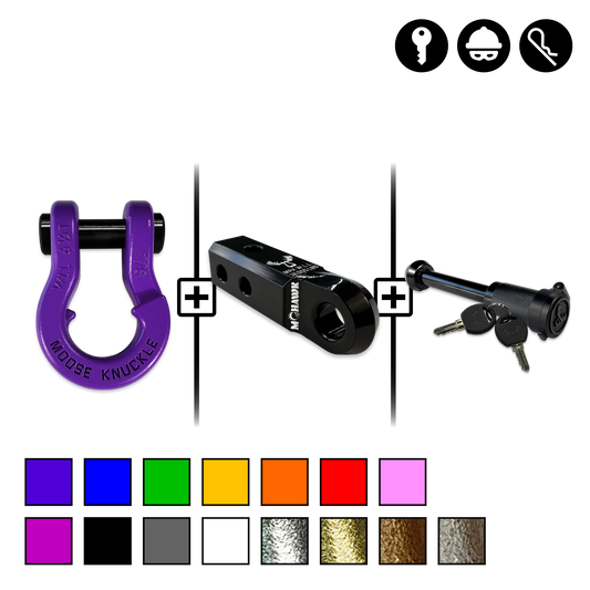 Jowl® Split Shackle® 7/8 Mohawk Receiver 2.0 x 7/8 Hitch Pin Bundle