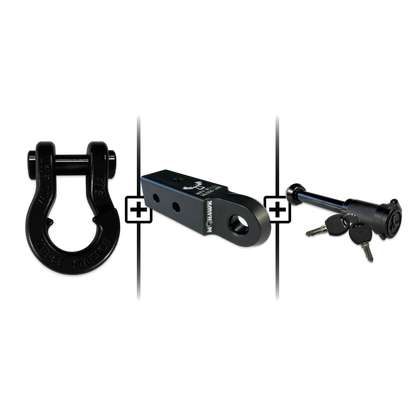 Jowl® 7/8 Split Shackle® Mohawk 2.5 x 7/8 Receiver and Hitch Pin Bundle