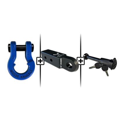 Jowl® 7/8 Split Shackle® Mohawk 2.5 x 7/8 Receiver and Hitch Pin Bundle