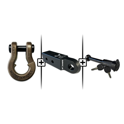 Jowl® 7/8 Split Shackle® Mohawk 2.5 x 7/8 Receiver and Hitch Pin Bundle