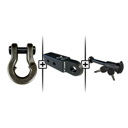 Jowl® 7/8 Split Shackle® Mohawk 2.5 x 7/8 Receiver and Hitch Pin Bundle