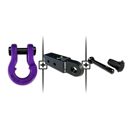 Jowl® 7/8 Split Shackle® Mohawk 2.5 x 7/8 Receiver and Hitch Pin Bundle
