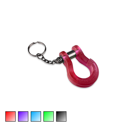 Jowl Split Shackle Key Chain