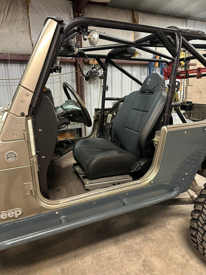 "Big and Tall" Seat Lowering Brackets for Jeep TJ Wrangler