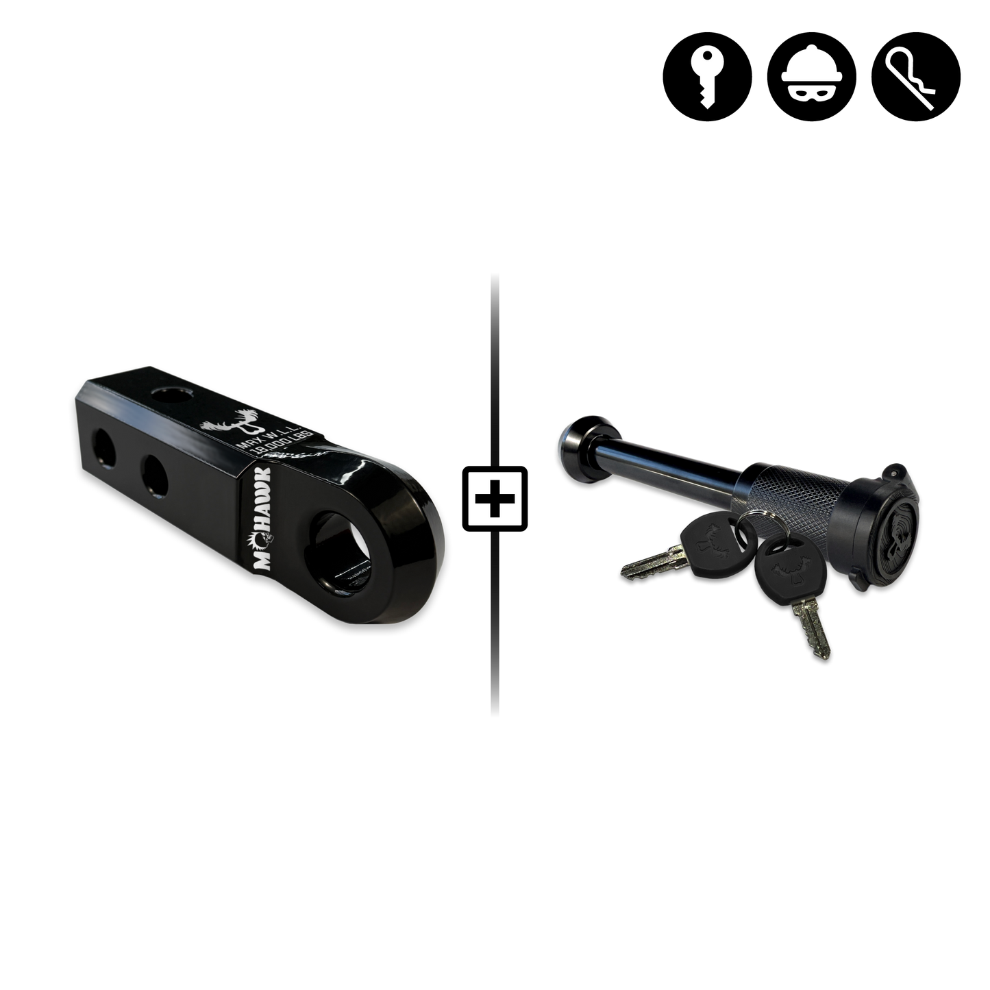 Mohawk Receiver 2.0 x 7/8 Hitch Pin Bundle