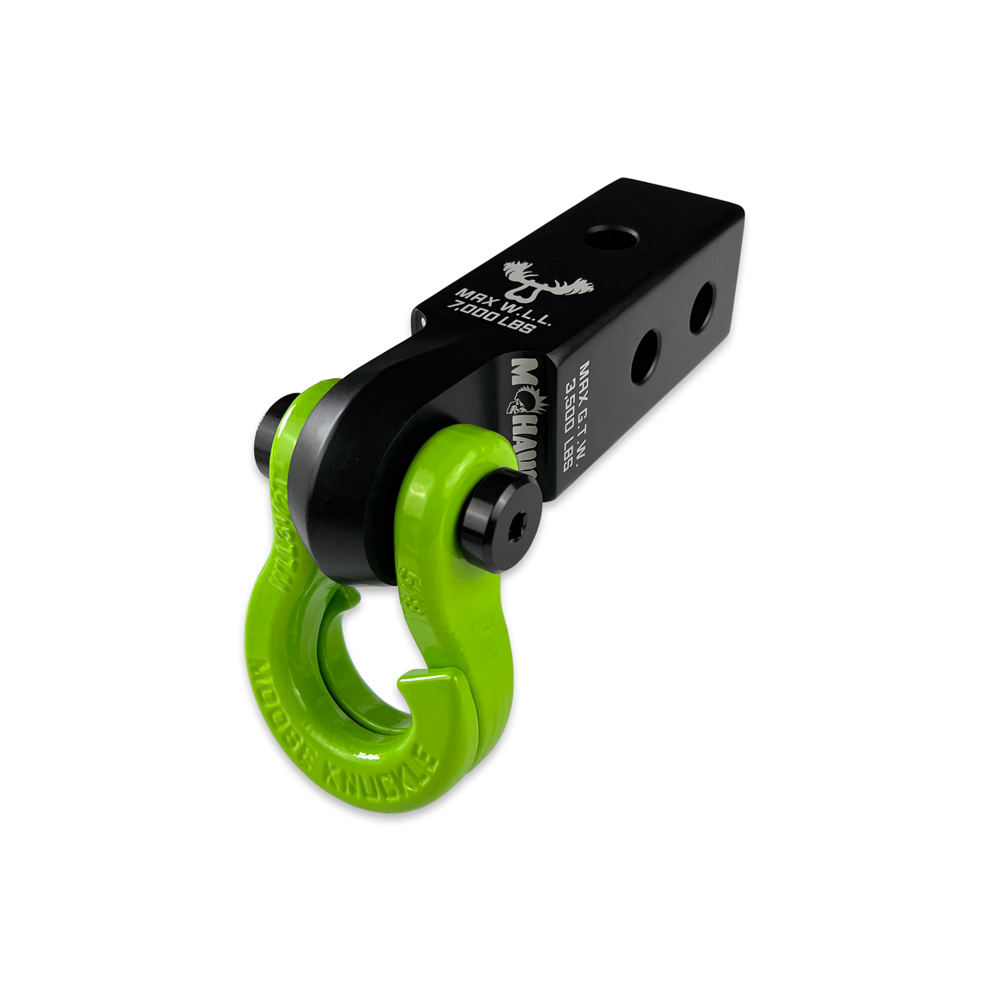 Jowl 5/8 Split Shackle & Mohawk 2.0 X 5/8 Receiver (Black Lung and Sublime Green)