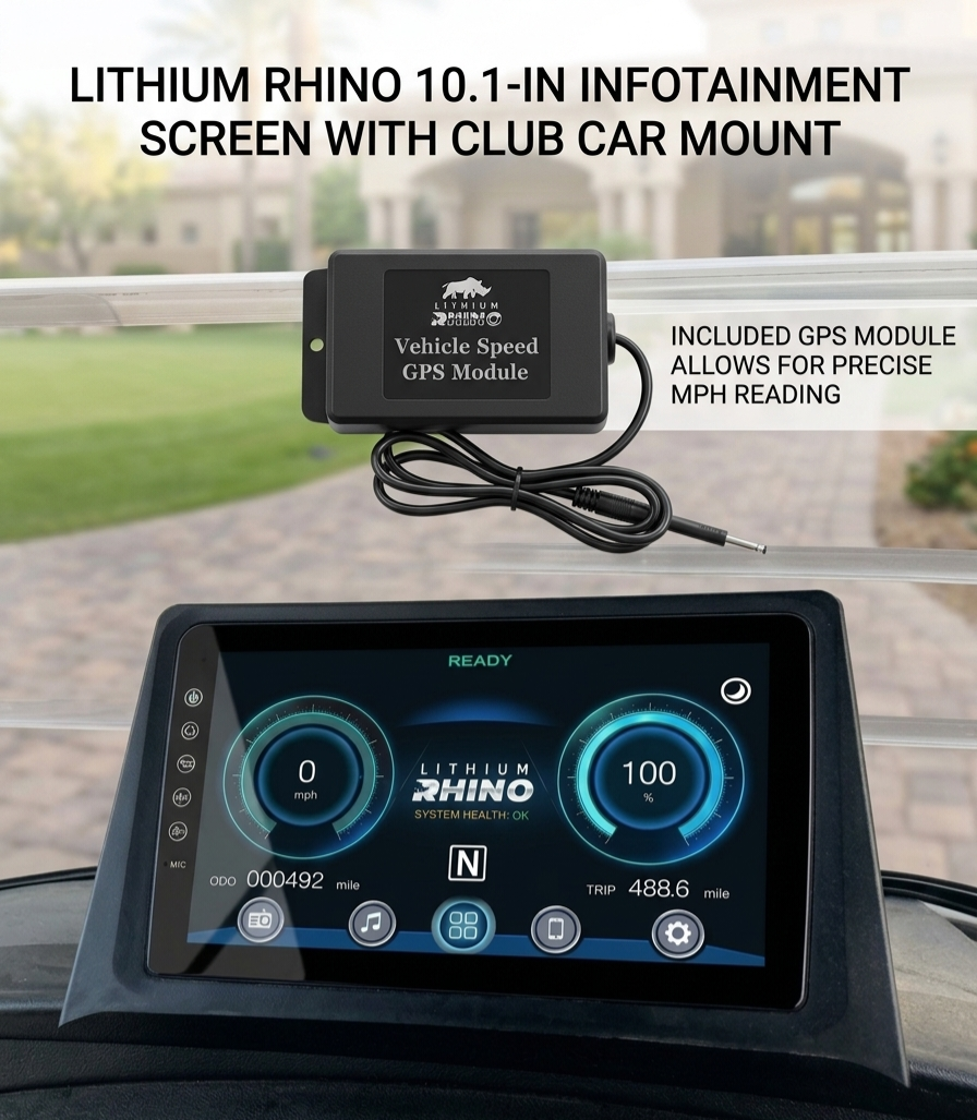 Lithium Rhino 10" Entertainment & Control Touchscreen