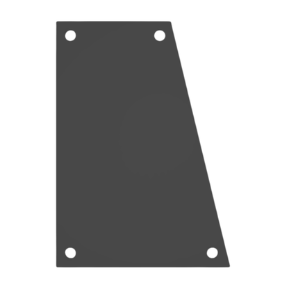 Skid Plate for Heavy Duty Trailer Tail Lights
