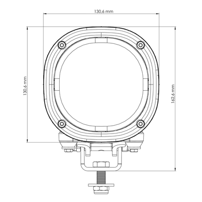 1313 Wide Symmetric Pair With Wiring Harnesses
