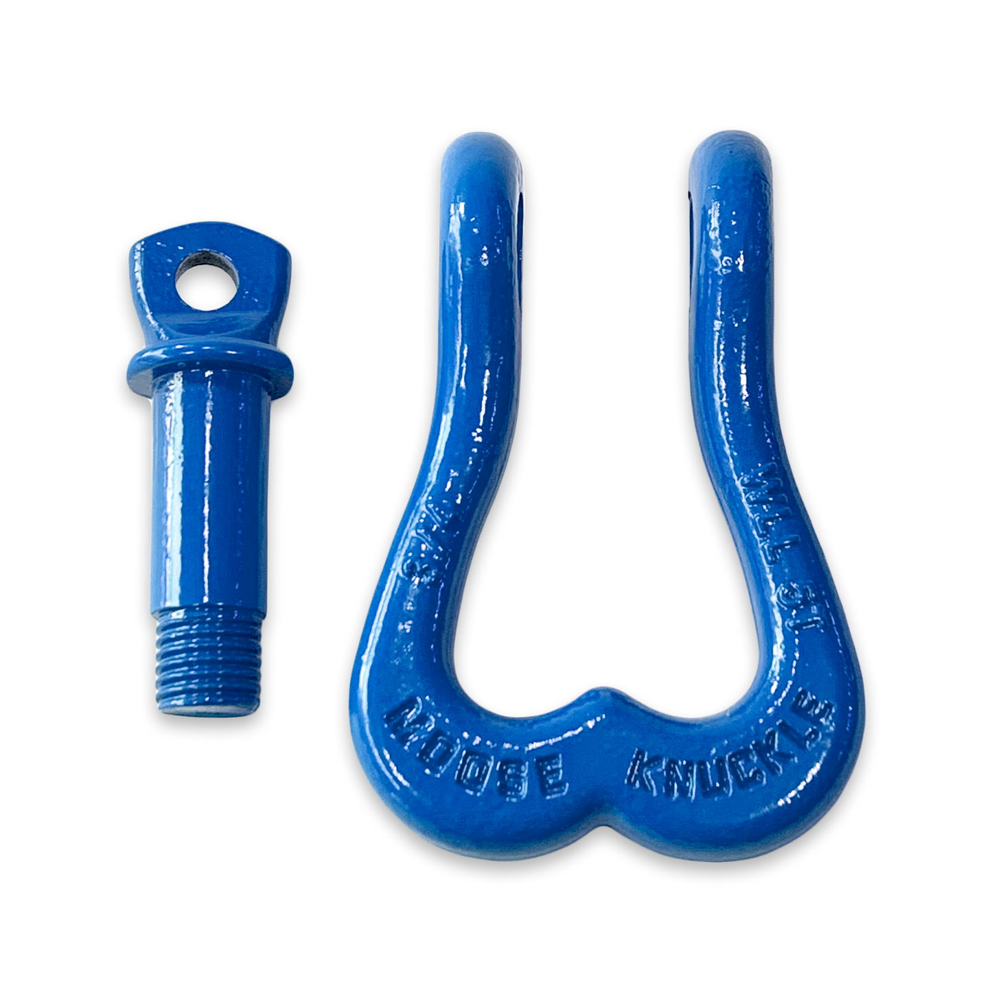 Moose Knuckle XL Blue Balls Heavy Duty Extra Strong Patent Pending 3/4" Shackle for Off-Road Vehicle Recovery to Replace Bull Balls