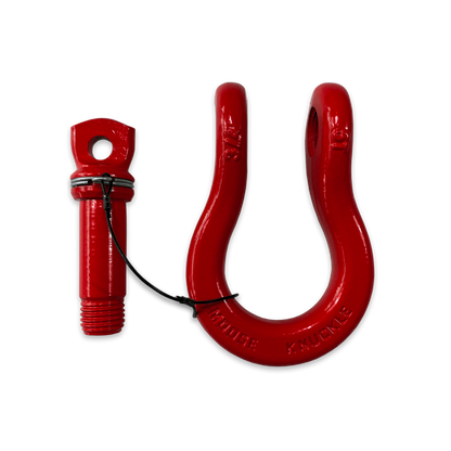 B'oh Spin Pin Shackle 3/4 (Red) Pin and Body