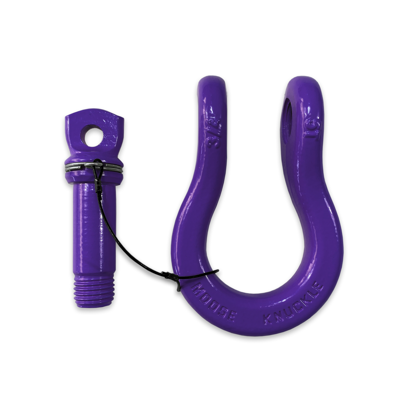 B'oh Recovery Spin Pin Shackle 3/4 (Purple) Pin and Body