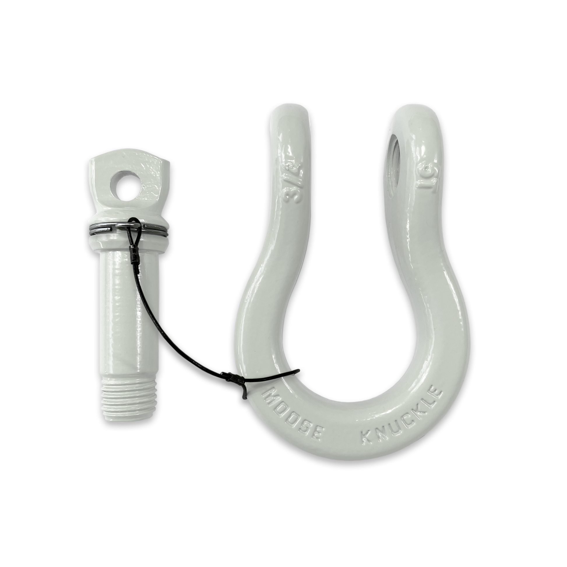 B'oh Spin Pin Shackle 3/4 (White) Pin and Body