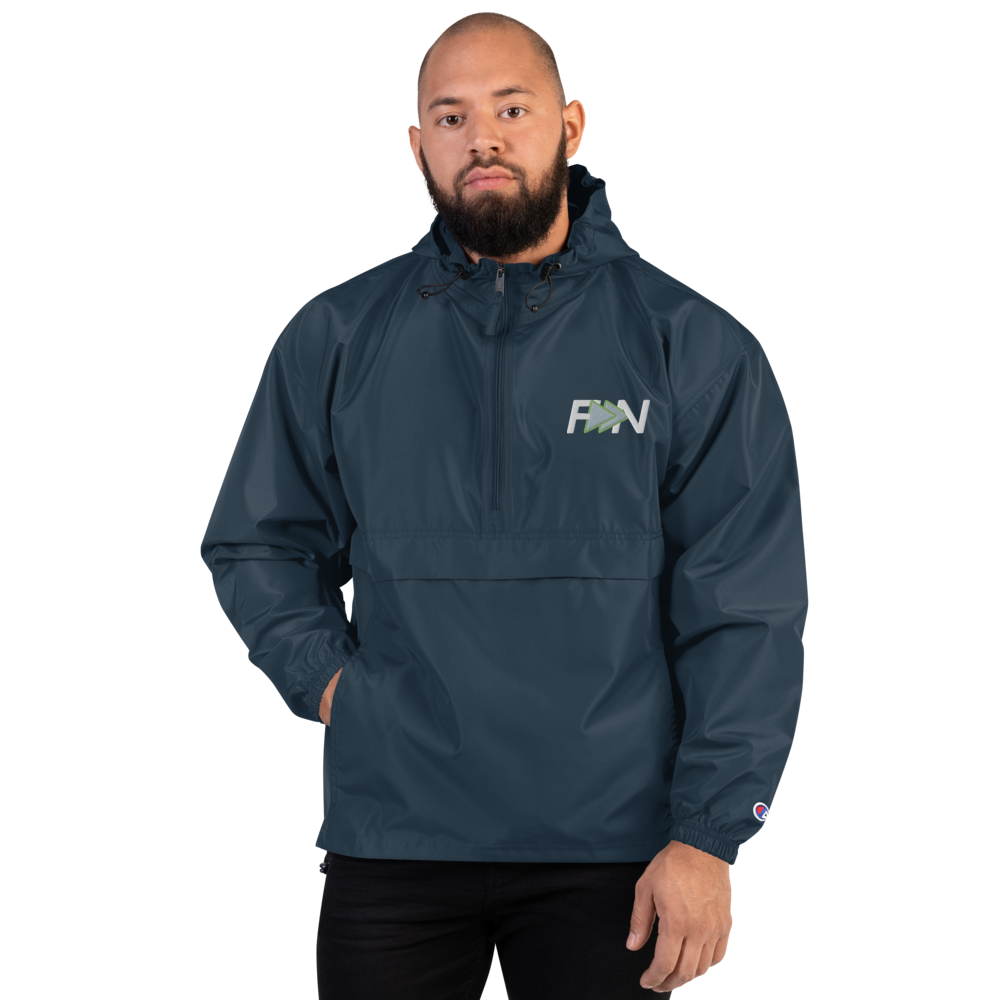 Forward Notion's Yankover Packable Jacket in Navy