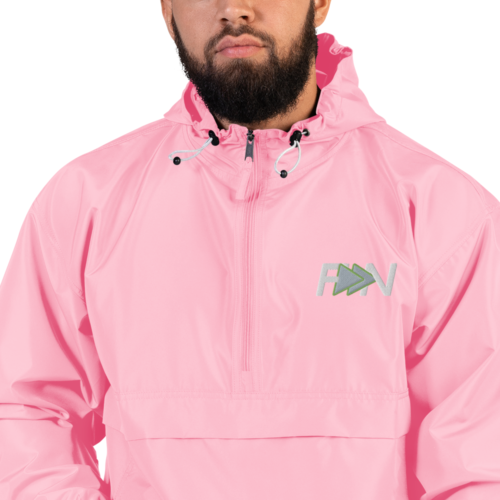 Forward Notion's Yankover Packable Jacket in Pink Candy