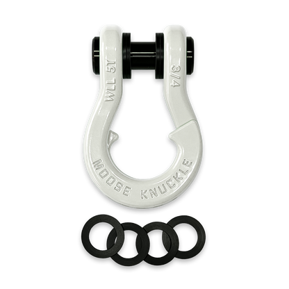 Jowl Recovery Split Shackle 3/4 (Pure White) Washers