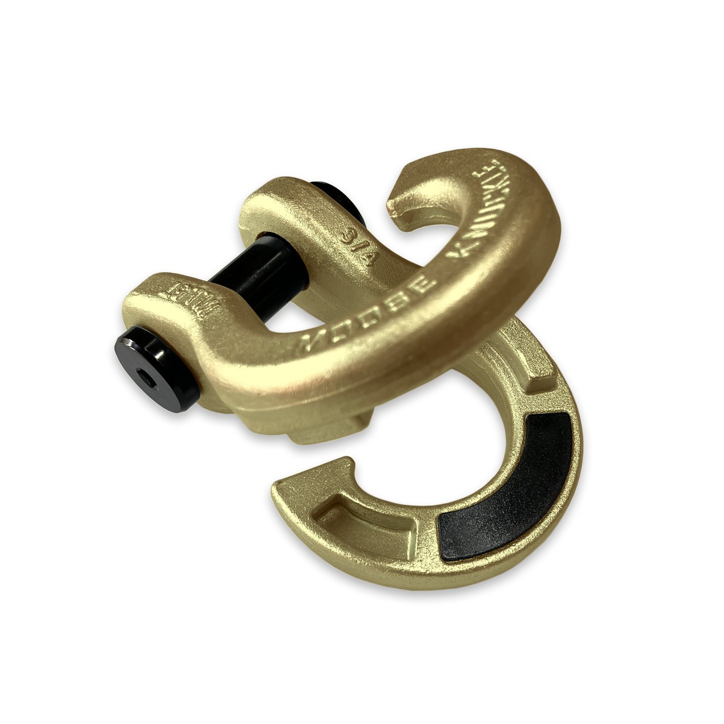 Jowl Best Recovery Shackle (Brass Knuckle) Left Open Angle
