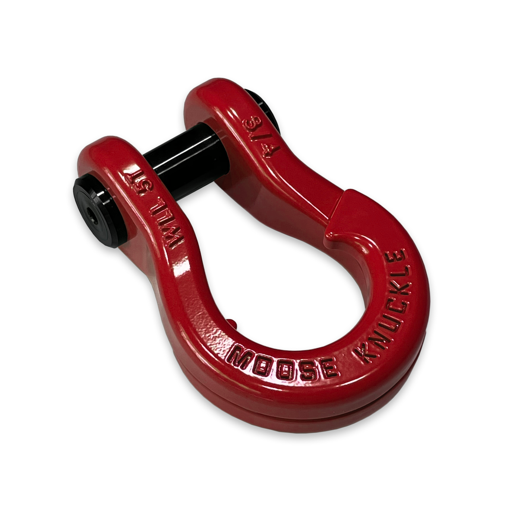 Moose Knuckle's Jowl Recovery Split Shackle 3/4 in Flame Red 