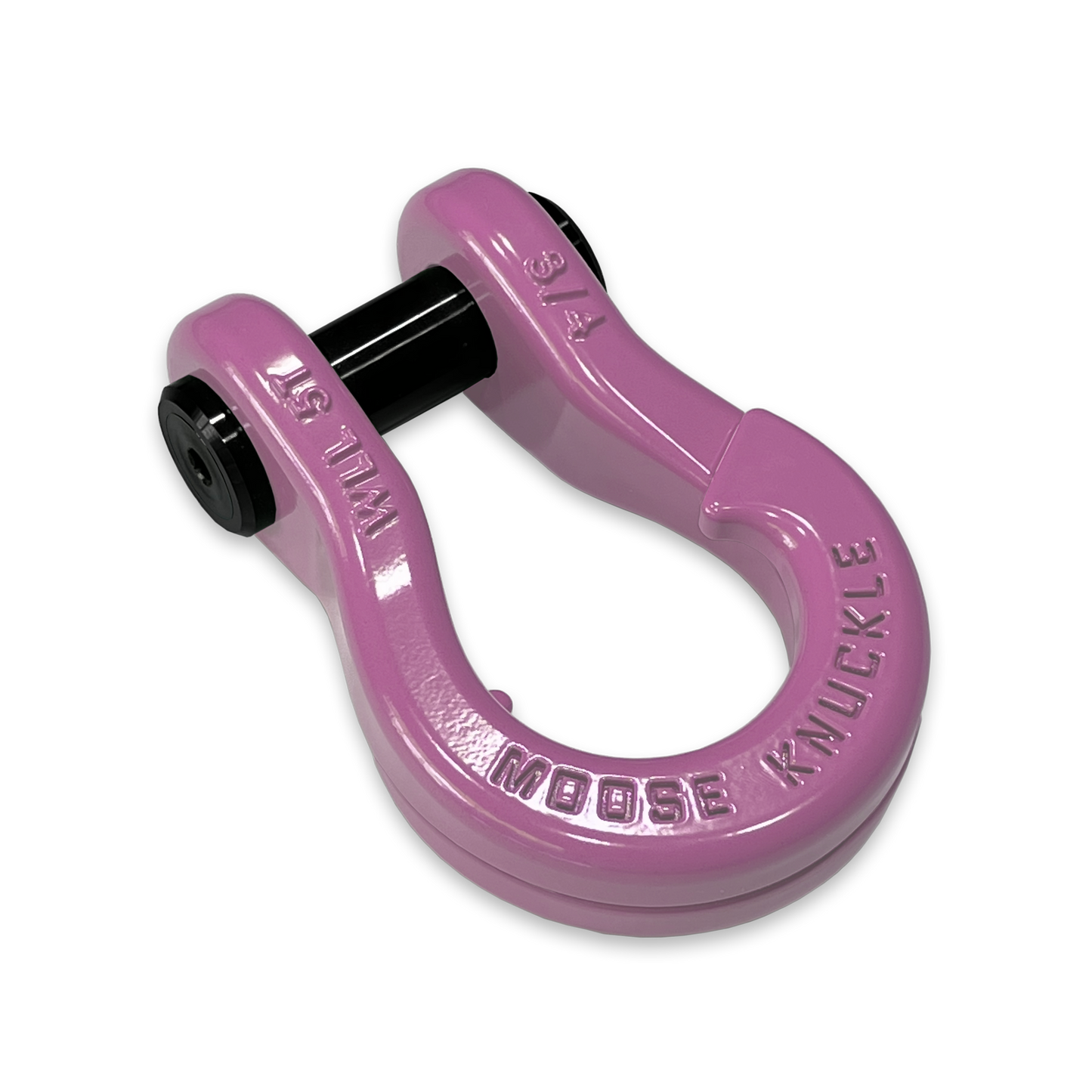 Jowl D-Ring Tow Recovery Shackle (Pretty Pink) Angle Left