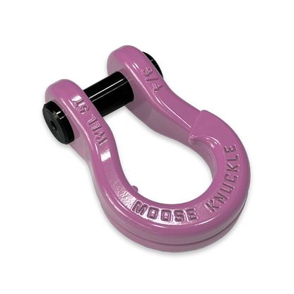Jowl D-Ring Tow Recovery Shackle (Pretty Pink) Angle Left