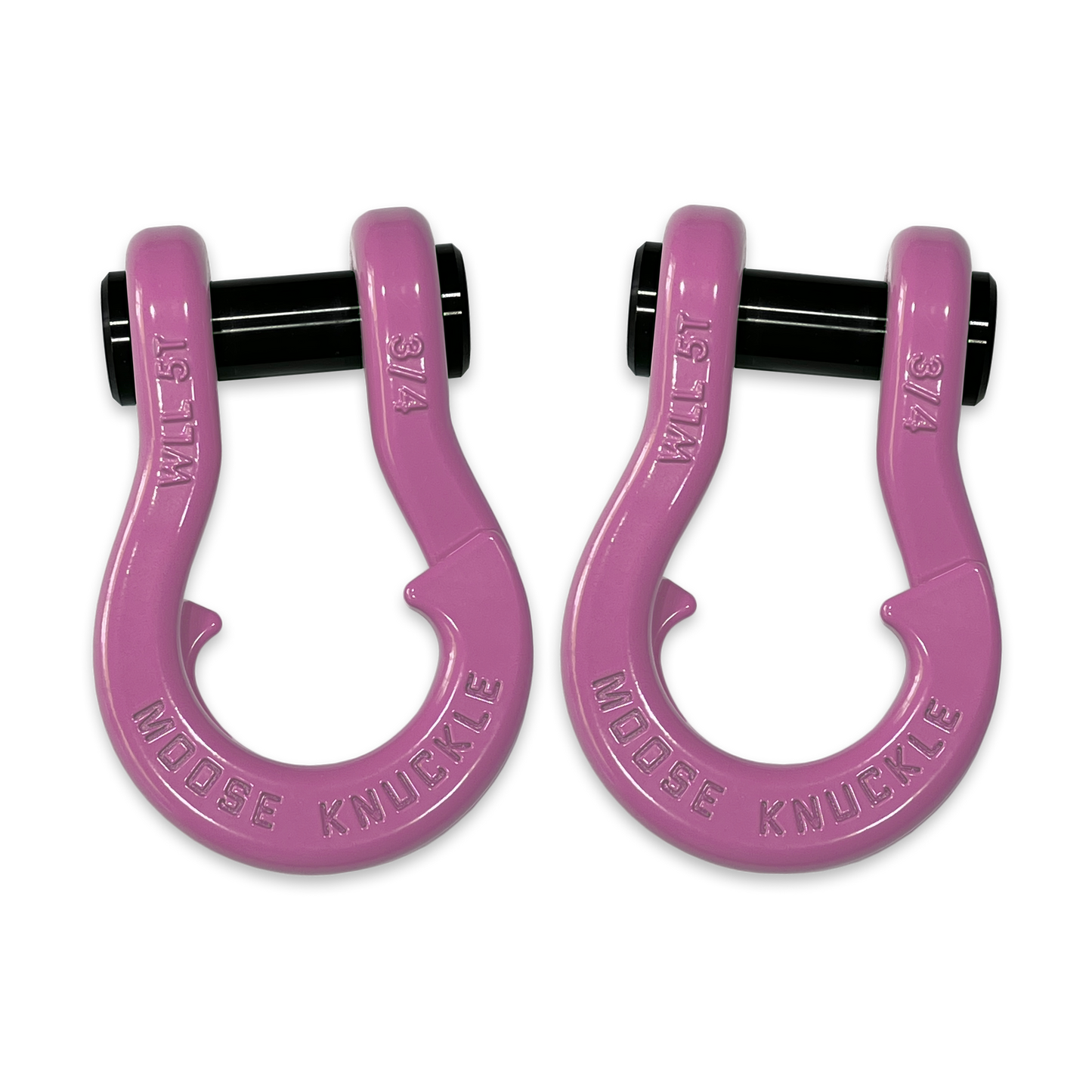 Jowl D-Ring Tow Recovery Shackle (Pretty Pink and Pretty Pink Combo)