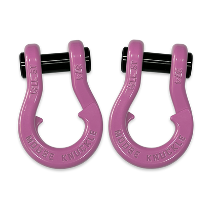 Jowl D-Ring Tow Recovery Shackle (Pretty Pink and Pretty Pink Combo)