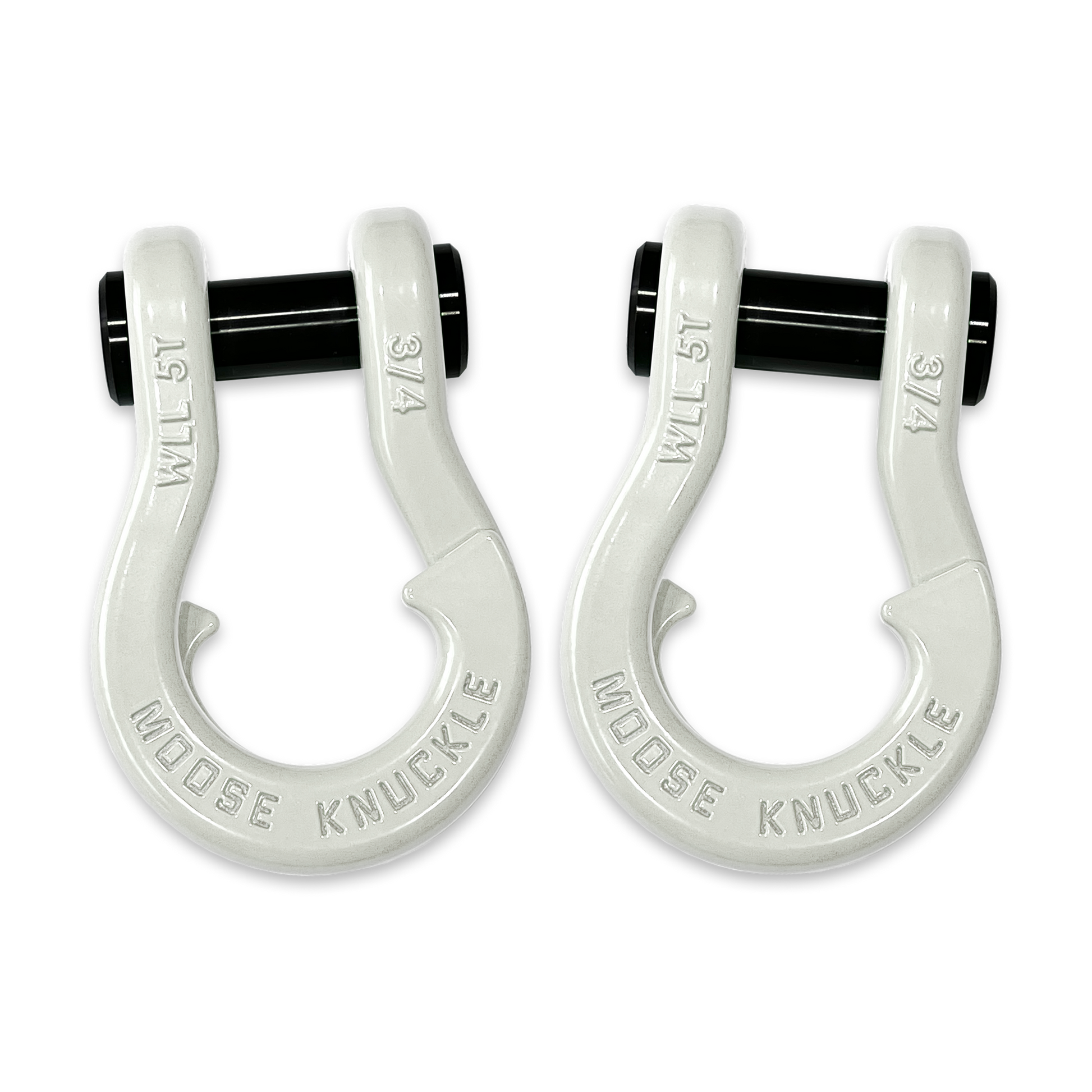 Jowl Recovery Split Shackle 3/4 (Pure White and Pure White Combo)