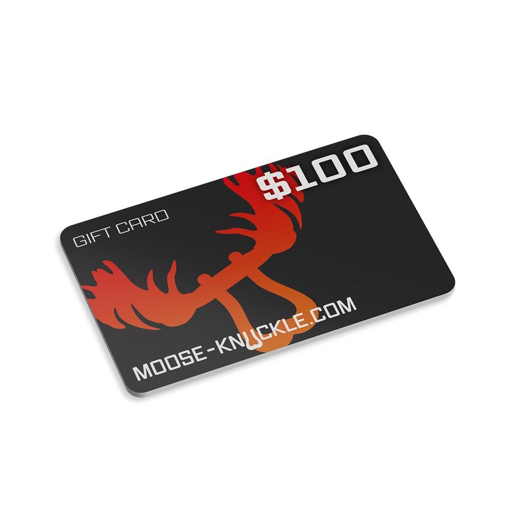 Moose Knuckle Offroad $100 Gift Card for recovery gear, jeep shackles, custom bumper shackles, wheelin, 4x4, SxS, ATV, UTV, mudding, trail riding, lifted trucks, tacoma and 4runner