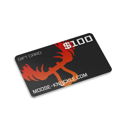 Moose Knuckle Offroad $100 Gift Card for recovery gear, jeep shackles, custom bumper shackles, wheelin, 4x4, SxS, ATV, UTV, mudding, trail riding, lifted trucks, tacoma and 4runner